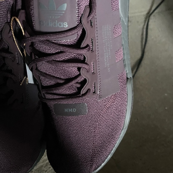 adidas nmd r1 v2 shadow maroon mens shoes NEW 100% AUTHENTIC - Picture 11 of 11